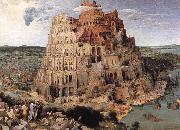 BRUEGEL, Pieter the Elder The Tower of Babel china oil painting reproduction